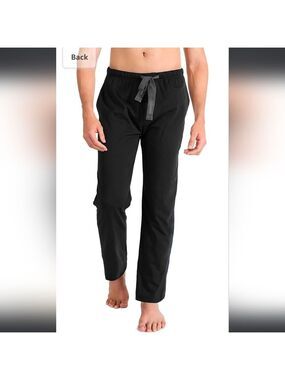 David archy men's cotton pajama bottoms medium new